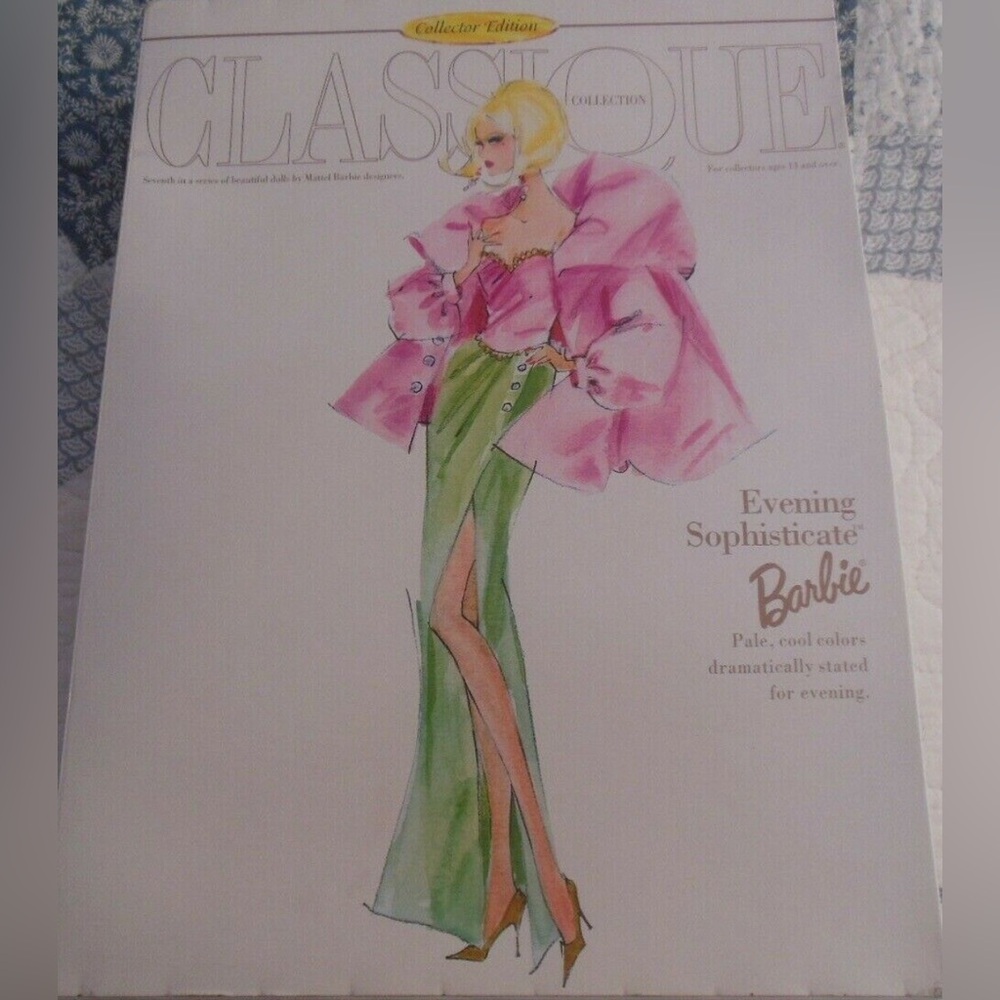 Barbie Doll Classique Evening Sophisticate Collector Edition 1997, brand New!
